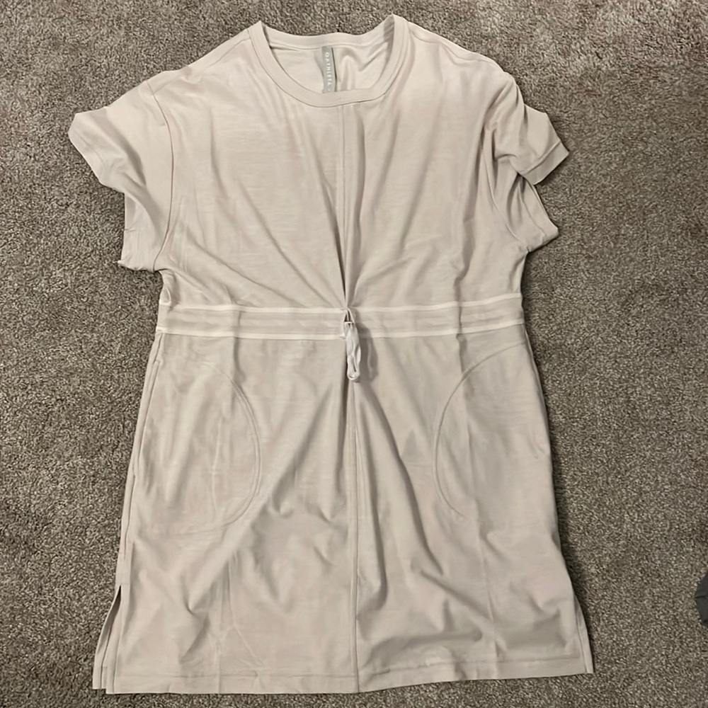 Athleta light pink swim cover up dress
